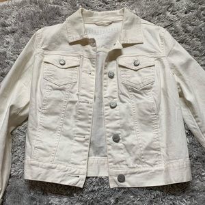 White Jean Jacket